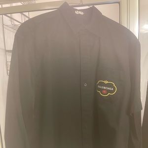Balenciaga Oversized Button Up